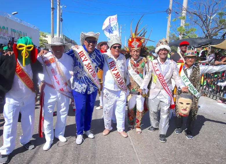¡213 años de Barranquilla! Los Reyes Momo se toman la Arenosa. Foto: Organización Carnaval de Barranquilla