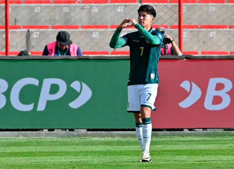 El extremo boliviano Miguel Terceros es uno de los goleadores de las eliminatorias al Mundial con 6 tantos. FOTO: TOMADA DEL X DE @CONMEBOL