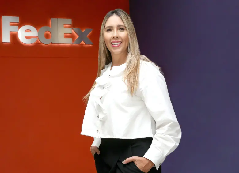 Ana Lucía López Vásquez, gerente de Ventas de FedEx en Colombia.