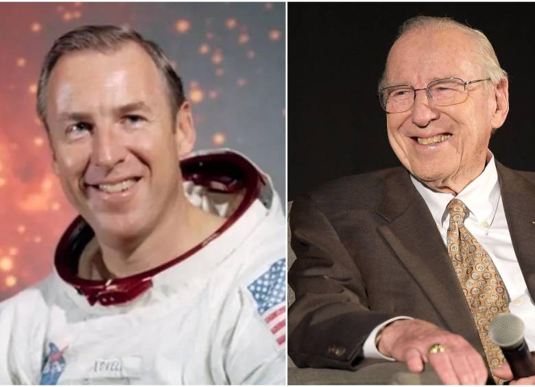 El astronauta estadounidense y comandante de la Nasa, Jim Lovell, murió a los 97 años. FOTO: Getty