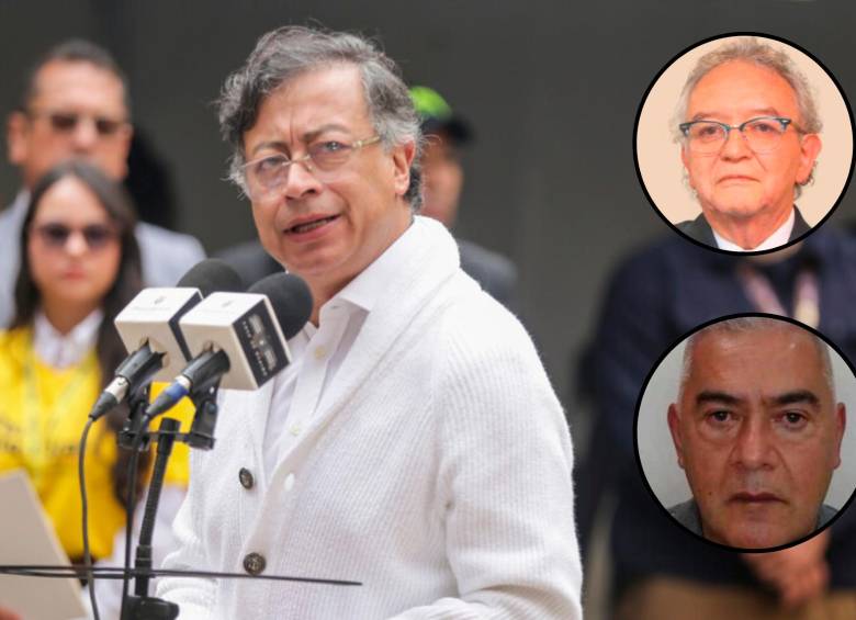 Lemus (arriba), uno de los hombres de confianza de Petro, se reunió con Luis Felipe Ramírez, el abogado de “Papá Pitufo” (abajo). FOTO: Cortesía