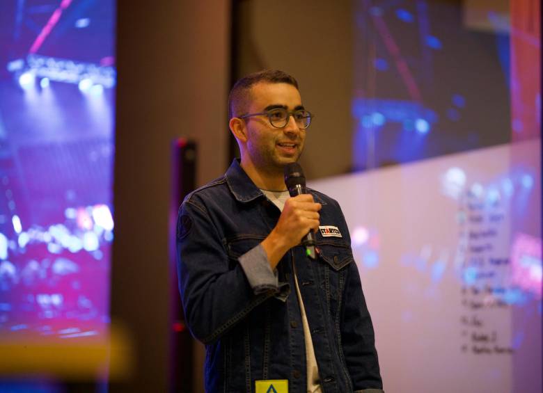 Gabriel Arboleda, CEO de StartCo, explicó el crecimiento del evento y su impacto en inversión dentro del ecosistema de startups en América Latina. FOTO: Cortesía Starco