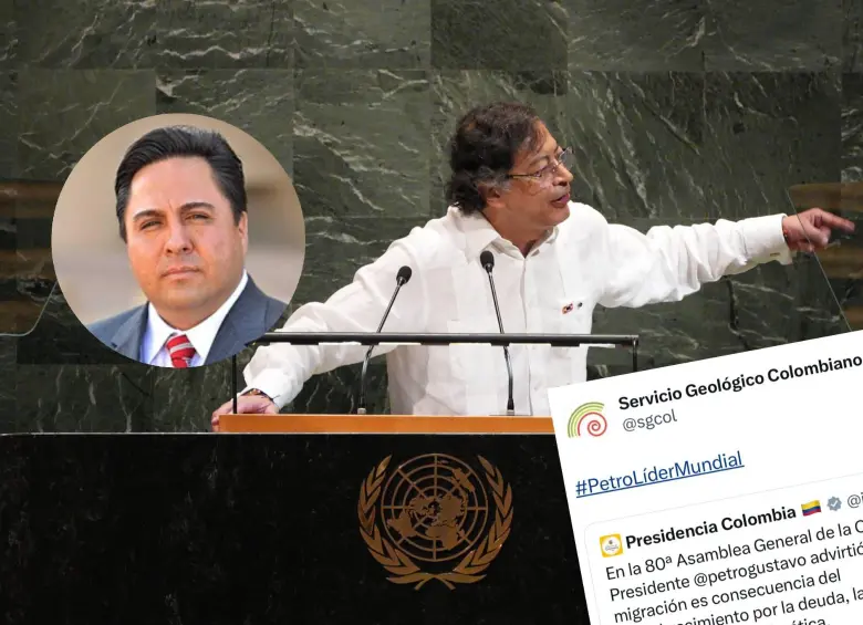 El discurso del presidente Petro duró 40 minutos y ha sido el más radical hasta la fecha. Será el último ante ese organismo porque el mandatario termina su periodo en agosto de 2026. FOTO Presidencia 