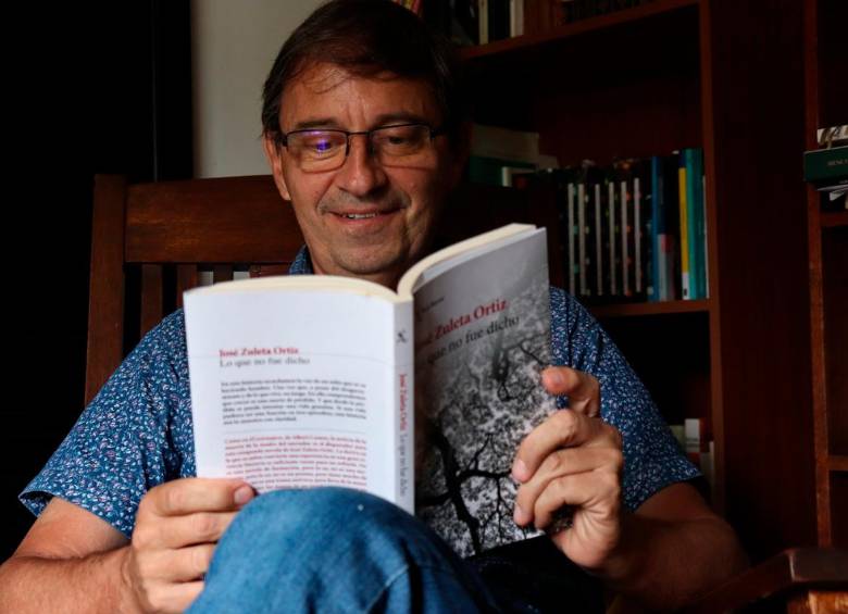 José Zuleta Ortiz escribió una novela autobiográfica para contarle a su mamá su vida, esa que no conoció porque lo dejó cuando estaba niño. Foto: Cortesía autor.