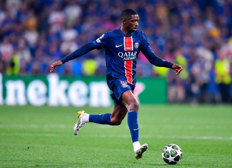 Ousmane Dembélé buscará cerrar con una temporada de ensueño con el PSG. FOTO GETTY