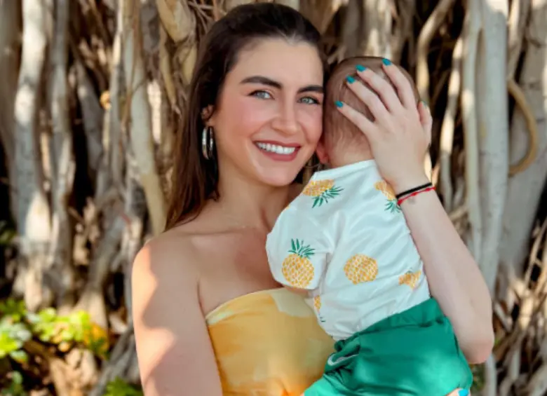 Natalia Vidales Martelo es investigada por presuntamente sacar a su bebé de Colombia sin la autorización del padre. FOTO: Tomada de Instagram @chewingismycardio