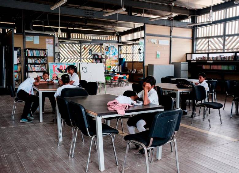 En 2024 la población en edad escolar (de 16 años o menos) es del 24,9 %. FOTO COLPRENSA