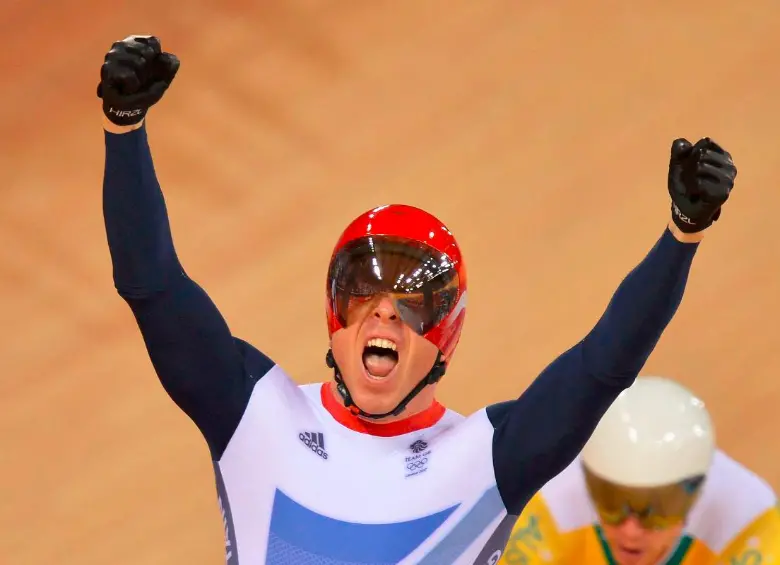 Chris Hoy lucha con su enfermedad con una visión positiva de la vida dando ejemplo de resiliencia. FOTO AFP