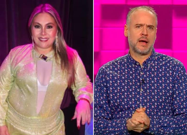 La controversia entre David Alberto García Henao, más conocido como “Jeringa”, y la exparticipante de La Casa de los Famosos, Johana Velandia. FOTO: Tomada de Instagram @unagordaahi2 - captura de video 