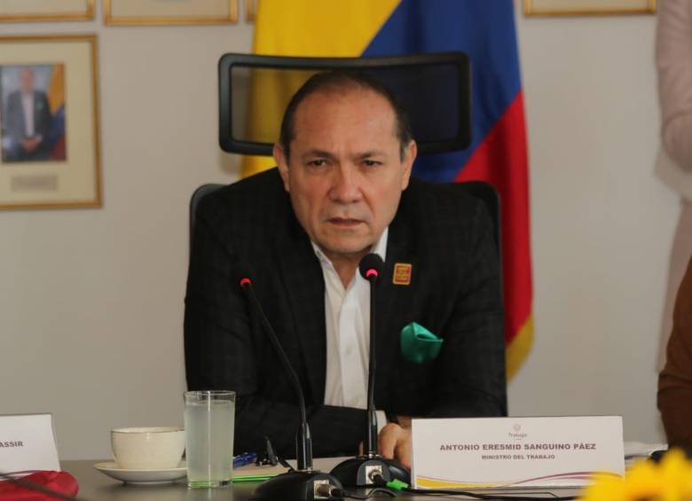 Antonio Sanguino, ministro de Trabajo. Foto: MinTrabajo