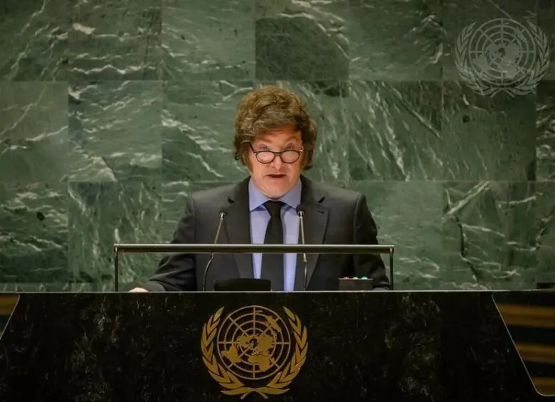 El presidente de Argentina, Javier Milei.