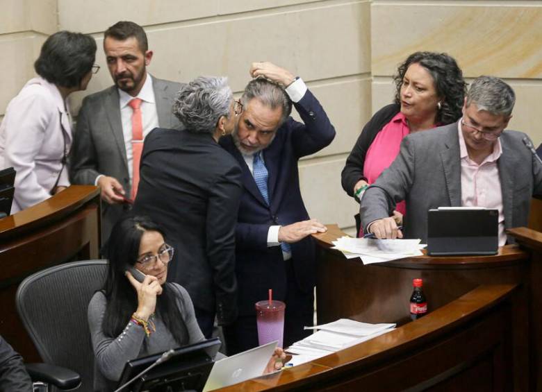  El debate de la Reforma Laboral fue aplazado dejando 12 artículos pendientes por votar. FOTO: Colprensa.