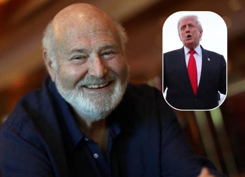 El presidente estadounidense Donald Trump se pronunció por la muerte de Rob Reiner y su esposa, Michele Singer. FOTOS: GETTY 
