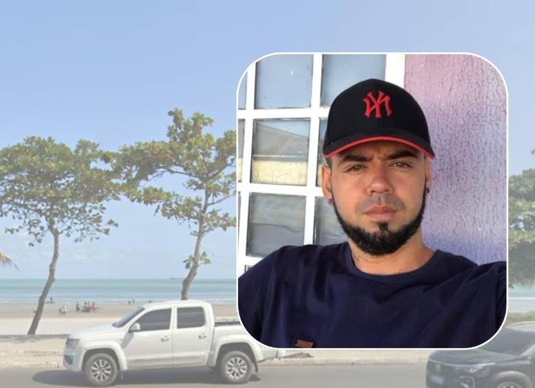 Gustavo de Jesús Sánchez murió salvando la vida de un hombre y su hijo en una playa de Brasil. FOTOS: Google Maps - tomada de redes sociales 
