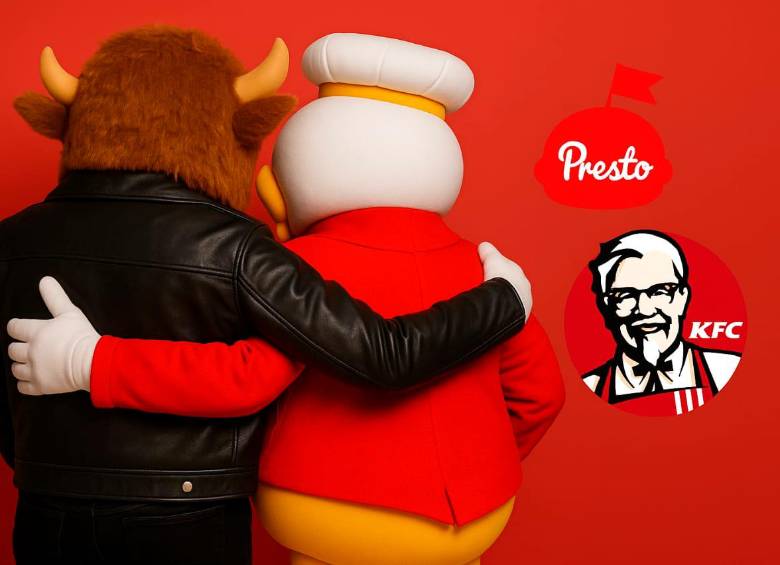 Presto, KFC y Buffalo Wings mostraron su apoyo a Frisby. FOTO CORTESÍA. 