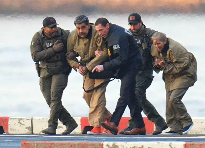 Nicolás Maduro habría enviado un mensaje a su hijo desde la prisión en Estados Unidos. FOTO: Cortesía - AFP