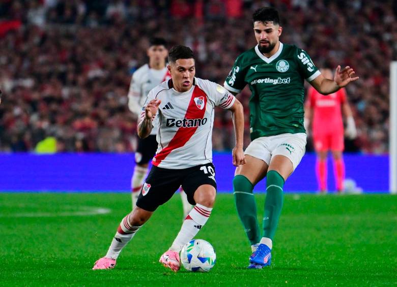 Juan Fernando Quintero, jugador de River Plate, atraviesa un buen momento deportivo. FOTO GETTY