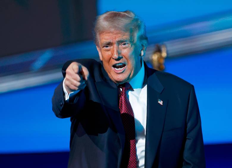 Donald Trump, presidente de Estados Unidos. FOTO GETTY