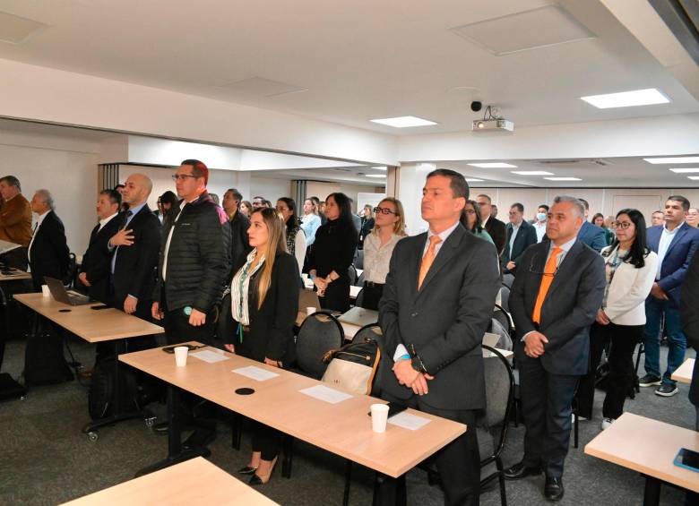 Imagen de la reunión entre la Superintendencia de Salud y 27 aseguradoras. FOTO: Cortesía