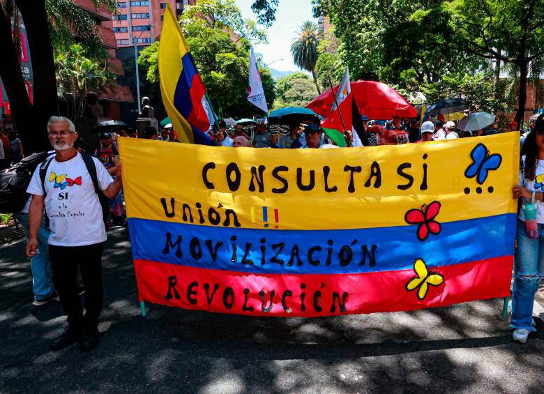 La jornada del miércoles en Medellín estuvo marcada por la poca asistencia y por la relativa calma que imperó. FOTO: Manuel Saldarriaga