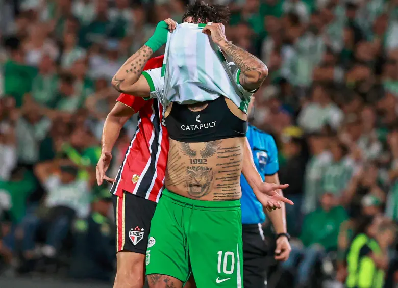 Edwin Cardona tuvo una serie para el olvido ante Sao Paulo. FOTO MANUEL SALDARRIAGA