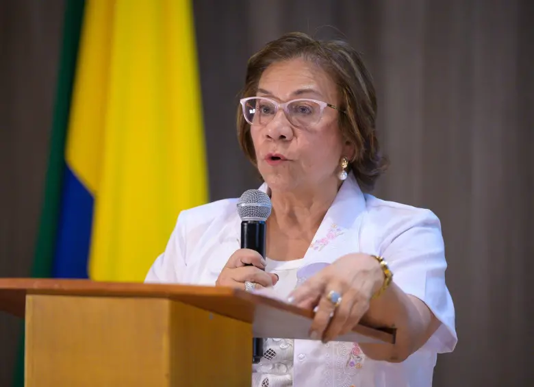Rosa Villavicencio se mantenía como canciller encargada desde la salida de Laura Sarabia a inicios del pasado mes de julio. FOTO: @CancilleriaCol