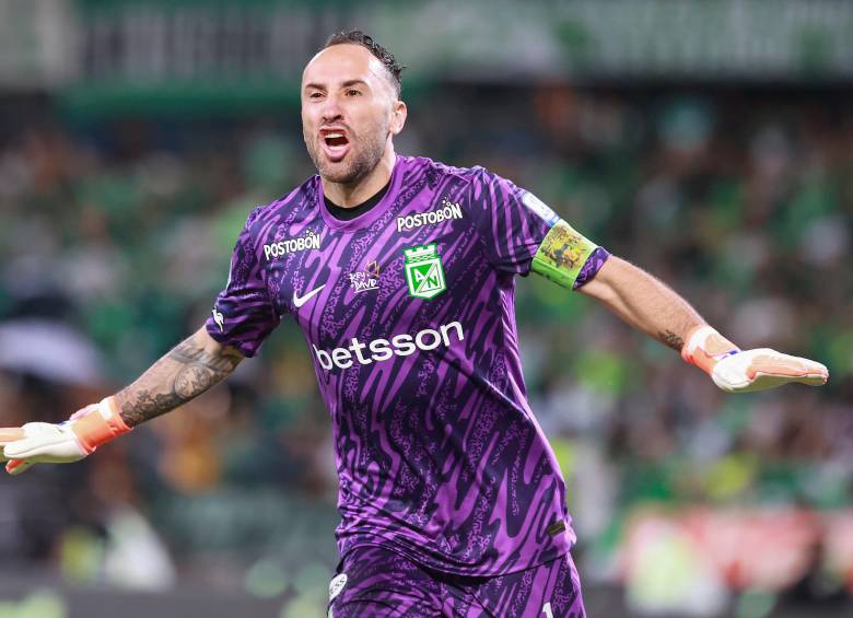 David Ospina llegó a Atlético Nacional para el segundo semestre de 2024, después de haber jugado en Arabia Saudita. Foto: Manuel Saldarriaga