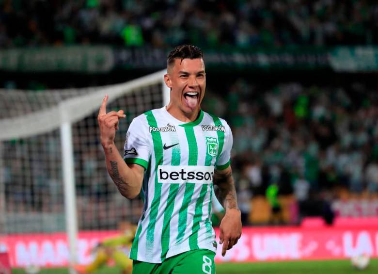 El futbolista Mateus Uribe ha sido uno de los que mejor rendimiento ha tenido en Nacional en lo que va del segundo semestre del año. Foto: Juan Antonio Sánchez 