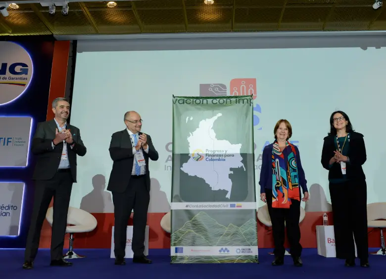 La Unión Europea anuncia un proyecto para apoyar la inclusión financiera y la generación de empleo verde. FOTO cortesía Delegación de la Unión Europea
