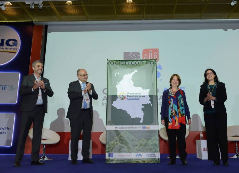 La Unión Europea anuncia un proyecto para apoyar la inclusión financiera y la generación de empleo verde. FOTO cortesía Delegación de la Unión Europea