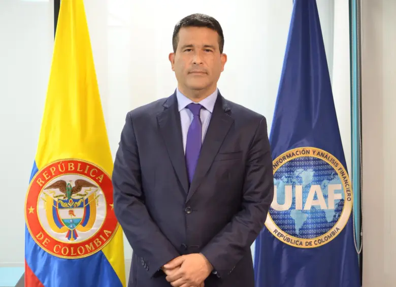 Luis Eduardo Llinás, director de la UIAF y quien saldrá de la dirección de la Dian. FOTO: Cortesía UIAF Luis Eduardo Llinás, director de la UIAF y quien saldrá de la dirección de la Dian. FOTO: Cortesía UIAF