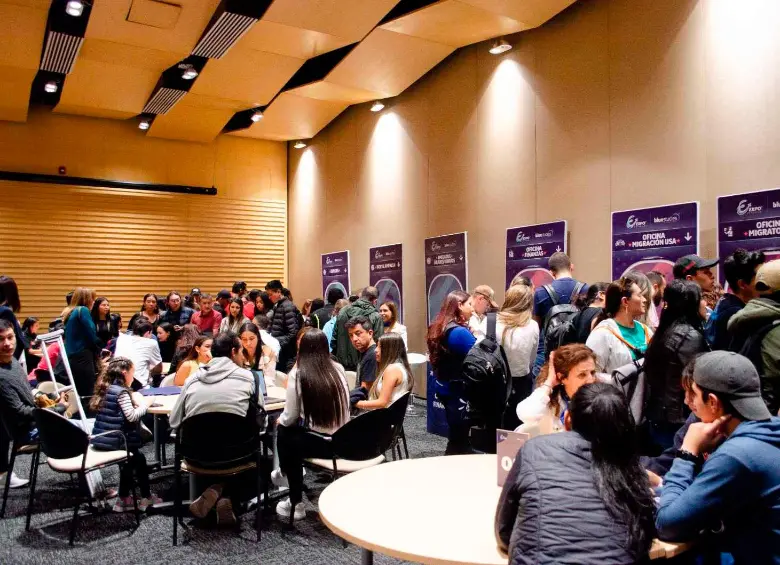 Expo Exterior vuelve a Bogotá con la oferta internacional más grande en educación, trabajo y becas para estudiantes colombianos. FOTO: CORTESÍA