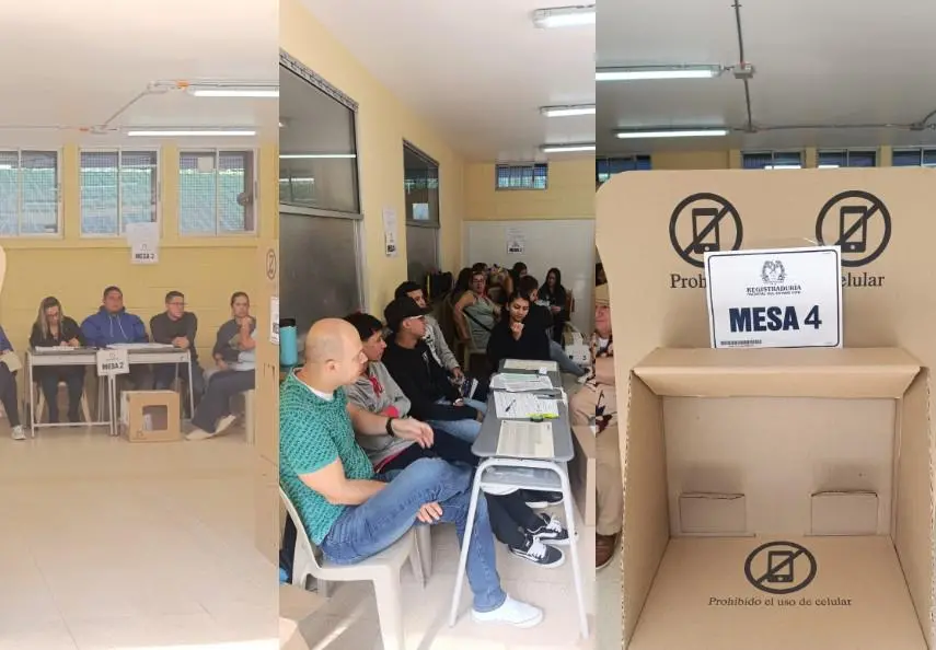 Desde las 8 de la mañana, se abrieron las urnas en todo el territorio nacional. Puesto de votación en el colegio José Antonio Galan en Manrique, en Medellín. FOTOS: Julio César Herrera. Desde las 8 de la mañana, se abrieron las urnas en todo el territorio nacional. Puesto de votación en el colegio José Antonio Galan en Manrique, en Medellín. FOTOS: Julio César Herrera.