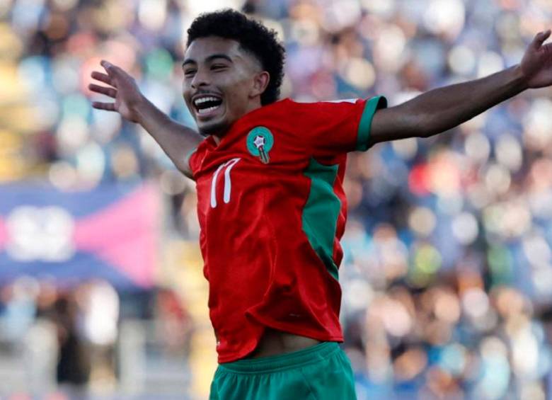 Gessime Yassine ya suma dos goles en el Mundial. FOTO: AFP