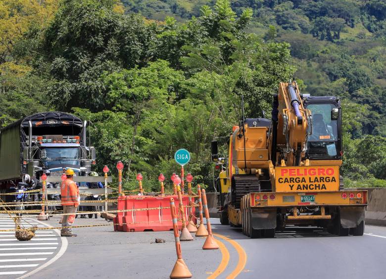 Según la Cámara Colombiana de la Infraestructura (CCI), el sector transporte es el segundo de menor ejecución presupuestal a abril. FOTO EL COLOMBIANO