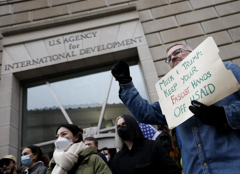 A partir del 1 de julio se oficializó el cierre de la agencia para ayuda internacional, Usaid. Foto: Getty Images