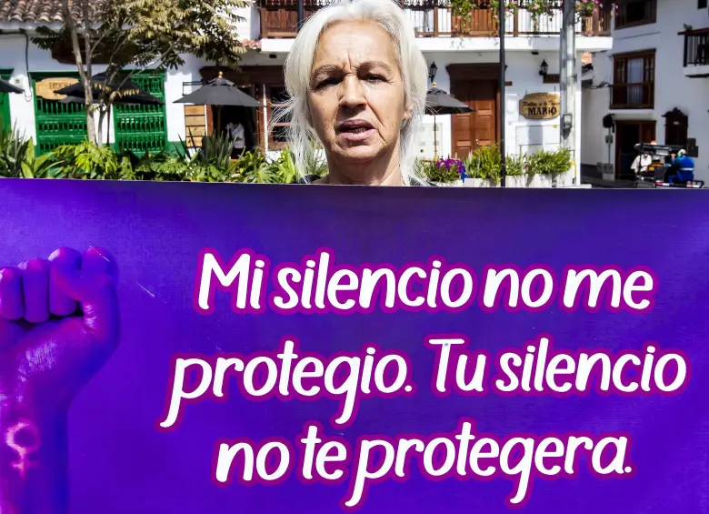 Imagen de referencia de una manifestación contra los feminicidios y la violencia contra la mujer. Foto: Jaime Pérez Munévar.