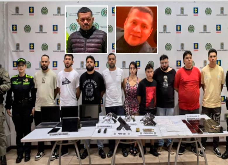 En el crimen del mexicano Horacio Pérez Ledezma (detalle, derecha) se presume que habría una vinculación entre la llamada “La Oficina Premium” y alias El Costeño (detalle, izquierda), señalado del magnicidio de Miguel Uribe Turbay. FOTOS: CORTESÍA