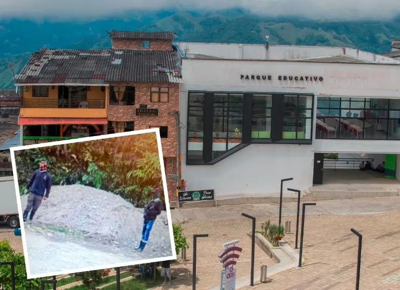 Las personas, que estaban tapadas con pasamontañas, cometieron varios ataques a la comunidad en las veredas La Balsora, La Libertad y El Recreo, de Nariño, Antioquia. Entre ellos asesinaron a un menor de 13 años. FOTOS: DONALDO ZULUAGA Y CORTESÍA GOBERNACIÓN DE ANTIOQUIA