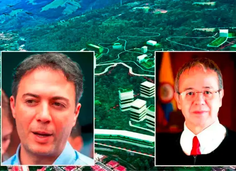 El abogado Luis Antonio Hernández Barbosa actualmente funge como defensor del exalcalde Daniel Quintero en el escándalo de Aguas Vivas, al parecer, sin poderlo hacer porque había sido magistrado de la Corte Surprema de Justicia hasta el 2024. FOTOS: EL COLOMBIANO