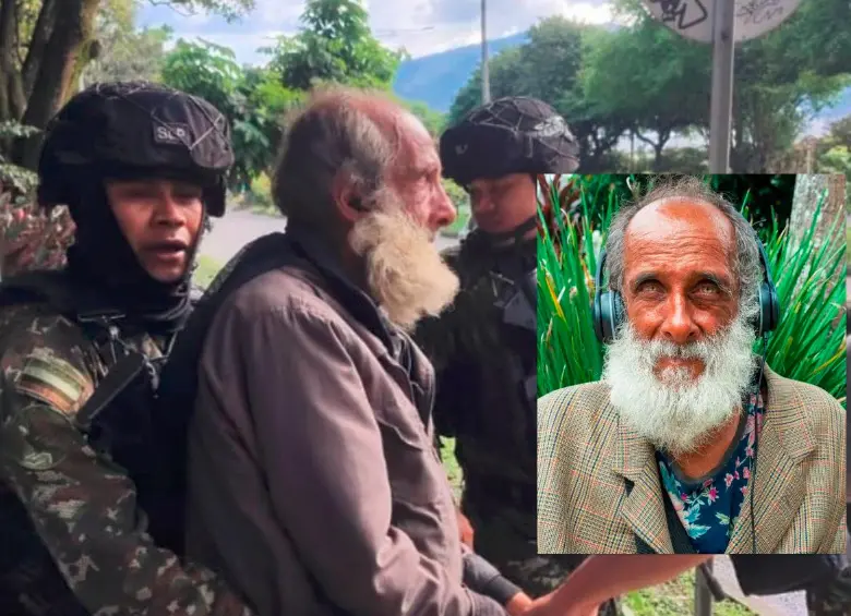 William de Jesus Cadavid, de 77 años, fue capturado por el crimen de este joven. Se mirarán los detalles legales para definir si es enviado a prisión o a un centro psiquiátrico. FOTOS: CORTESÍA