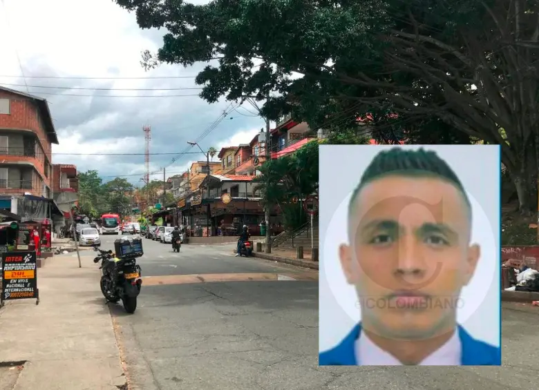 A Álvaro José Soto Pacheco, de 34 años, lo asesinaron en este sector del barrio Tejelo, comuna 5 (Castilla), cinco días después de haber salido de la cárcel al ser procesado por el homicidio del comerciante. FOTOS: LAURA ROSA JIMÉNEZ VALENCIA Y CORTESÍA