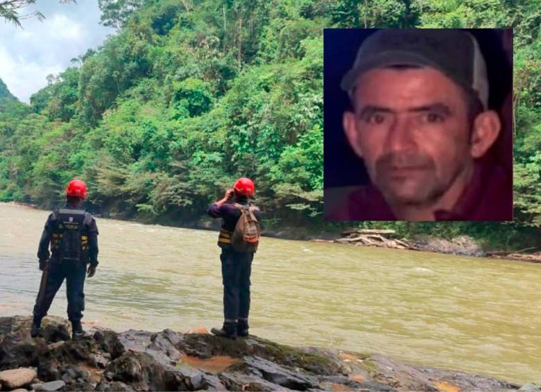 Rolando Alberto Balvín Rojas (detalle), de 51 años, fue encontrado en el sector El Arenero, en jurisdicción del municipio de San Luis. FOTOS: CORTESÍA
