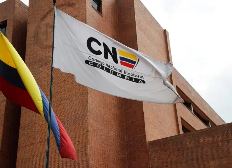 Sede del Consejo Nacional Electoral, entidad que en noviembre sancionó la campaña de Gustavo Petro para llegar a la Presidencia en 2022. FOTO: Colprensa