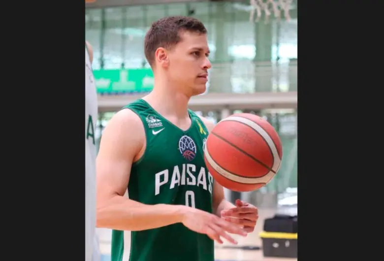 Hansel Atencia es nuevo jugador de Paisas, equipo que está en la semifinal de la Liga Profesional de baloncesto. FOTO CORTESÍA PAISAS 