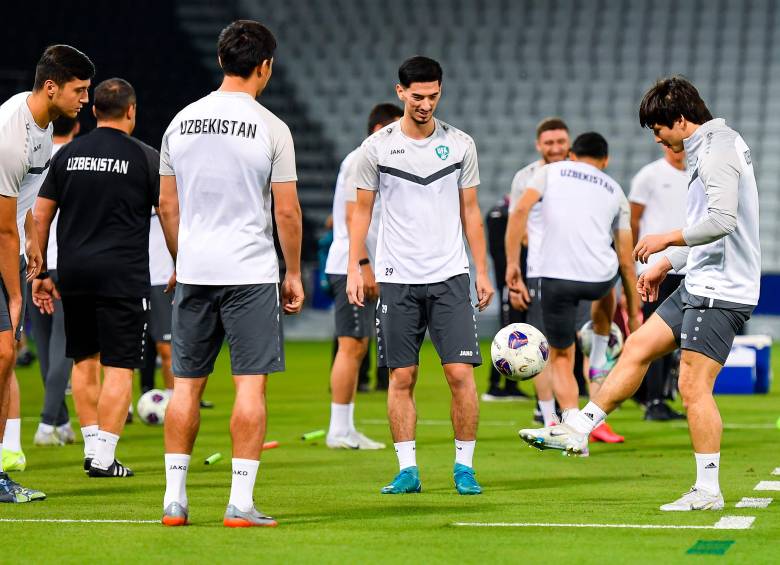 Uzbekistán una de las selecciones clasificadas al Mundial de Norteamérica y será rival de Colombia en el Grupo K. FOTO: GETTY