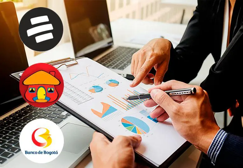 La mayoría de los bancos en Colombia reportan utilidades, pero algunos siguen enfrentando pérdidas. FOTO: GETTY Y CORTESÍA