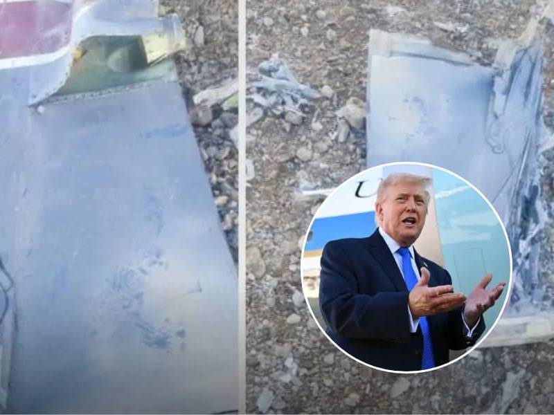 Trump dijo que el derribo del avión no afectará las negociaciones con Teherán. FOTO: Cortesía