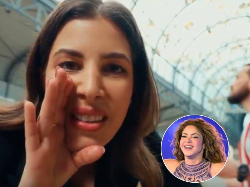 Anissa Chegwin es la directora del centro comercial y quien aparece durante todo el video. FOTO: Captura de pantalla