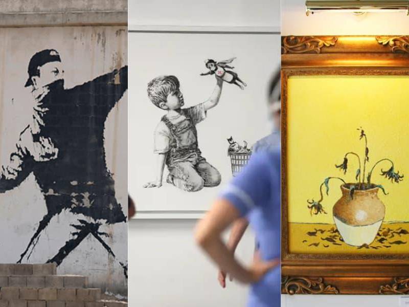 El amor está en el aire, Game Changer y Girasoles en la gasolinera son algunas de las más costosas subastadas del artista. FOTO: Getty